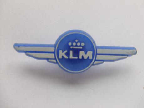 KLM logo blauw